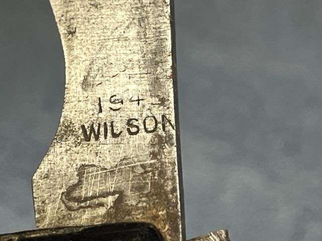 48) Nice Original WW2 British Army Issue Jack Knife Wilson 1943? — image 3