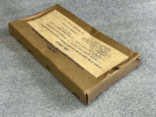56) Excellent Set of Early WW2 British Army Anti-Gas Eyeshields MKII In Early Card Box Dated January 1940 — image 8