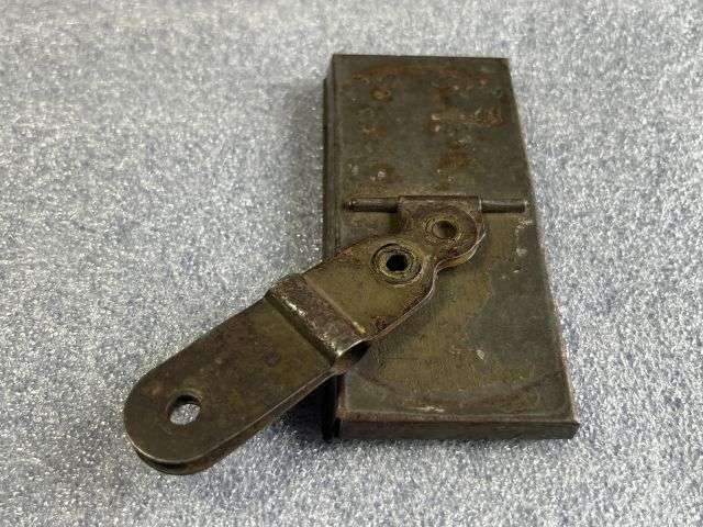 3) Excellent Original WW1 British Made Trench Mirror With Bayonet Fitting — image 5