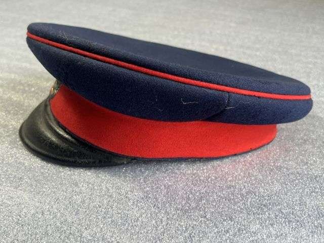 4) Excellent Original 1867 Pattern? WW1 Imperial German Army Braunschweigisches Infanterie-Regiment Nr. 92 Officers Peaked Cap — image 12