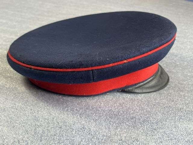 4) Excellent Original 1867 Pattern? WW1 Imperial German Army Braunschweigisches Infanterie-Regiment Nr. 92 Officers Peaked Cap — image 14