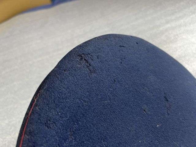 4) Excellent Original 1867 Pattern? WW1 Imperial German Army Braunschweigisches Infanterie-Regiment Nr. 92 Officers Peaked Cap — image 9