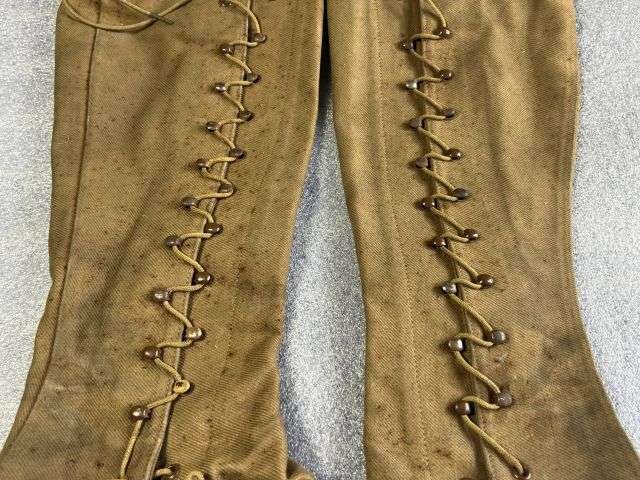 8) Unusual Pre WW1-WW1 British/US Military Rubberised Waterproof Gaiters — image 12