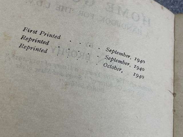 10) Good Original WW2 Home Guard A Handbook For The LDV Dated 1940 — image 3