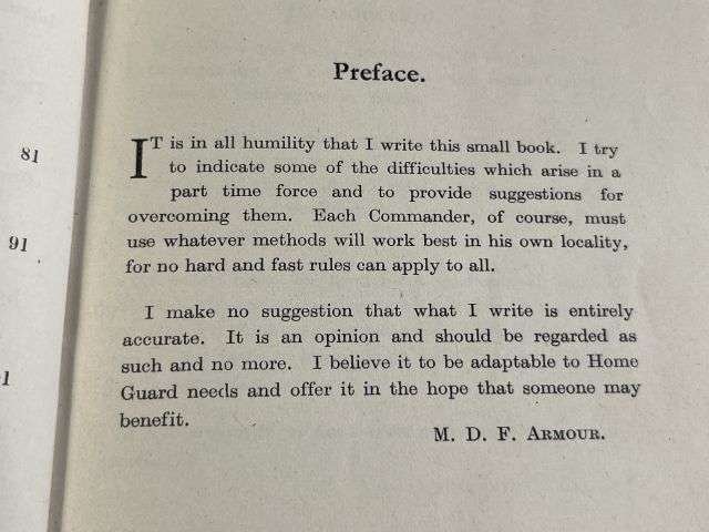 14) Good Original WW2 Home Guard Book Total War Training For HG Officers & NCOs — image 3