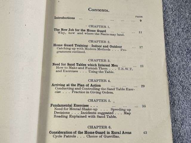 14) Good Original WW2 Home Guard Book Total War Training For HG Officers & NCOs — image 5