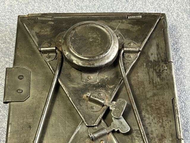 17) Excellent Original French Made WW1 British Army Issue Folding Lantern. Trench Lamp — image 12