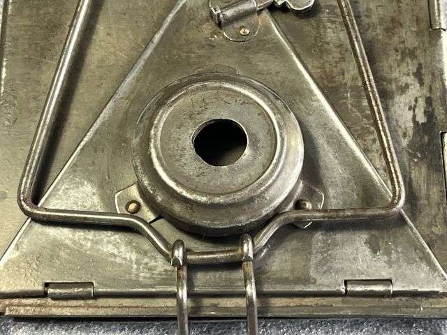 17) Excellent Original French Made WW1 British Army Issue Folding Lantern. Trench Lamp — image 13