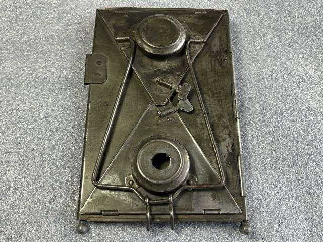 17) Excellent Original French Made WW1 British Army Issue Folding Lantern. Trench Lamp — image 14