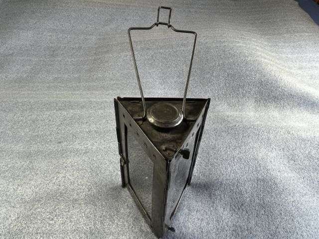 17) Excellent Original French Made WW1 British Army Issue Folding Lantern. Trench Lamp — image 9