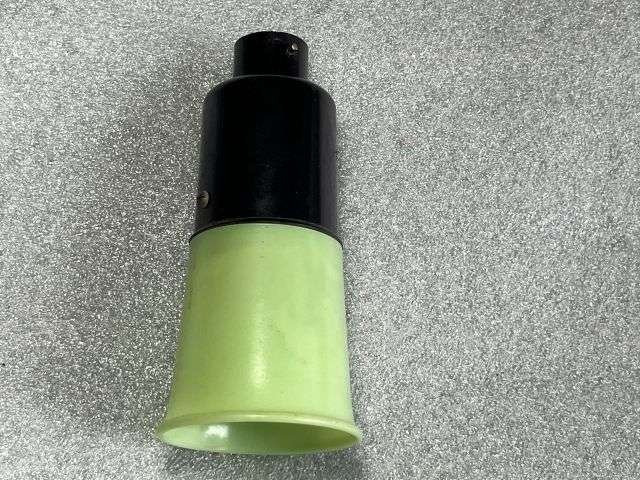 23) Excellent Original WW2 British Osram Home Front Black-out Lamp House Light with Green Shade — image 4