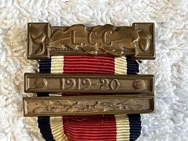 49) Original London County Council The Kings Medal 1919-20 Named A.Keefe — image 6