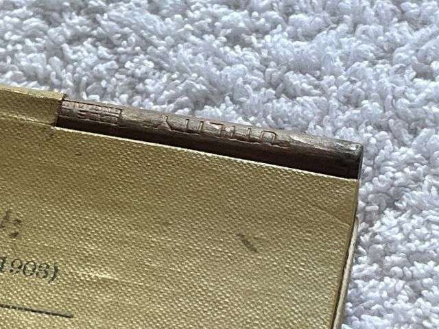 50) Original Un-Used WW2 Navigating Officers Note Book Dated 1939 — image 4