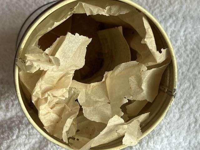 59) Excellent WW2-1950s Empty Ministry of Food National Dried Milk Tin With Some Original Contents — image 10