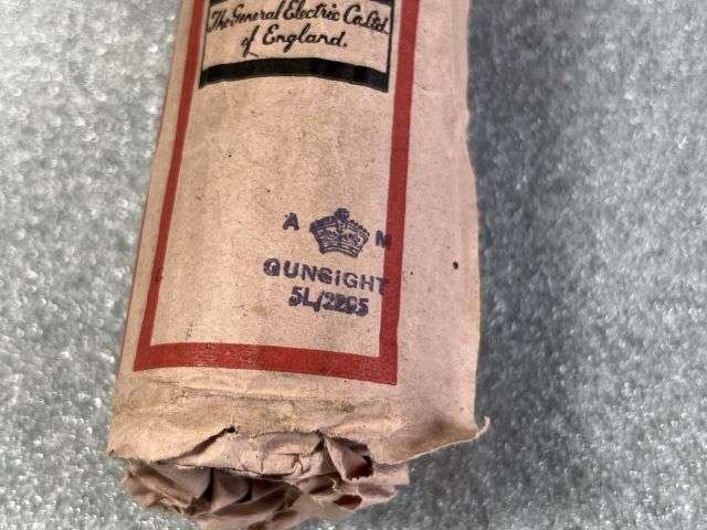 29) Good Original Unissued WW2 RAF AM Marked Gunsight Light Bulb 5L/2295 — image 9