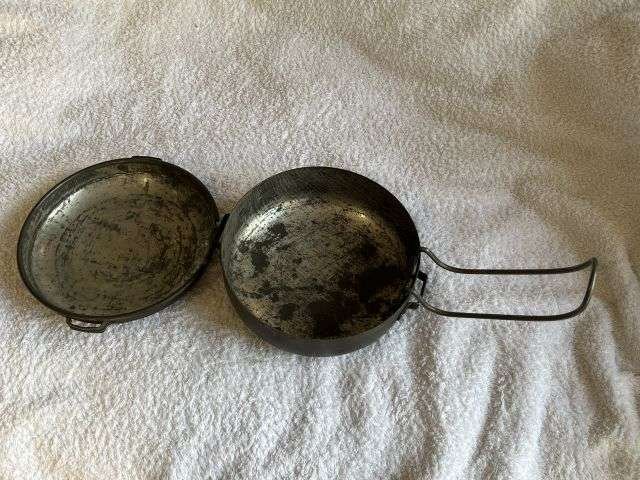 37) Excellent Original WW1 Pat Cavalry Pattern Mess Tins Marked The Sheet Metal Co Ltd 1916. Canadian? — image 2