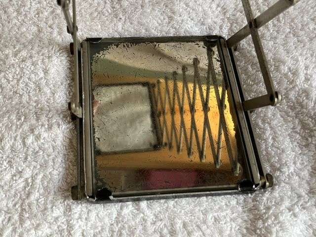 40) Exceptionally Nice Original WW1 British Army Officers Lifeguard Pocket Periscope With Case, Spare Mirror & Instructions — image 13