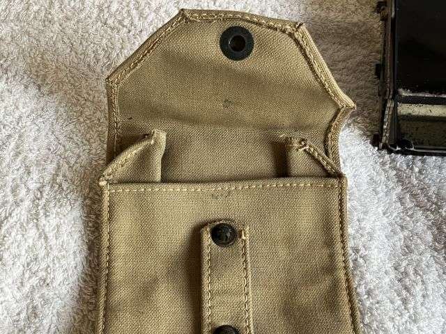 40) Exceptionally Nice Original WW1 British Army Officers Lifeguard Pocket Periscope With Case, Spare Mirror & Instructions — image 7