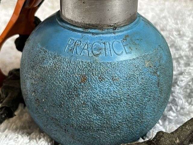 42) Excellent Complete Original Vintage British Army L111A1 Practice Throwing Grenade — image 18