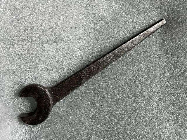 4) Excellent Original WW2 Home Front ARP Issue Rat Tail Spanner For Assembling The Anderson Shelter — image 4