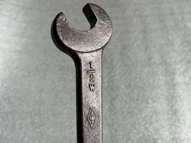 4) Excellent Original WW2 Home Front ARP Issue Rat Tail Spanner For Assembling The Anderson Shelter — image 6