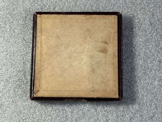 11) Good Original WW1 RMS Lusitania Propaganda Medal In Original Box with Original Certificate — image 2