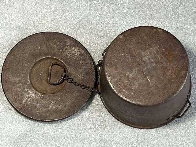 18) Good Original French Army Model 1852 Mess Tins From WW1? — image 4