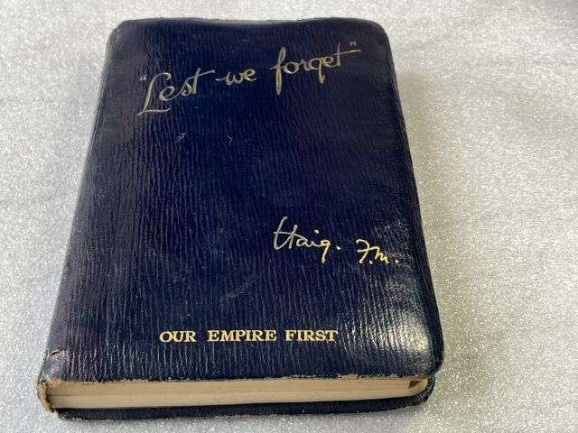 1) Slightly Tatty Original British Empire Service League, Lest We Forget, Our Empire First Diary/Address Book For 1927 — image 11