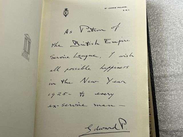 1) Slightly Tatty Original British Empire Service League, Lest We Forget, Our Empire First Diary/Address Book For 1927 — image 5