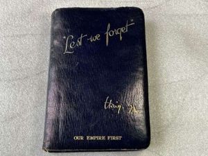 1) Slightly Tatty Original British Empire Service League, Lest We …