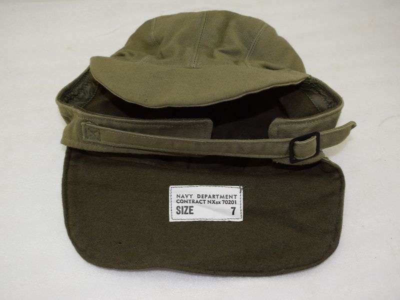 124) Excellent Unissued US Navy Winter Cap N1 NXsx 70201 Dating from June 1944 — image 13