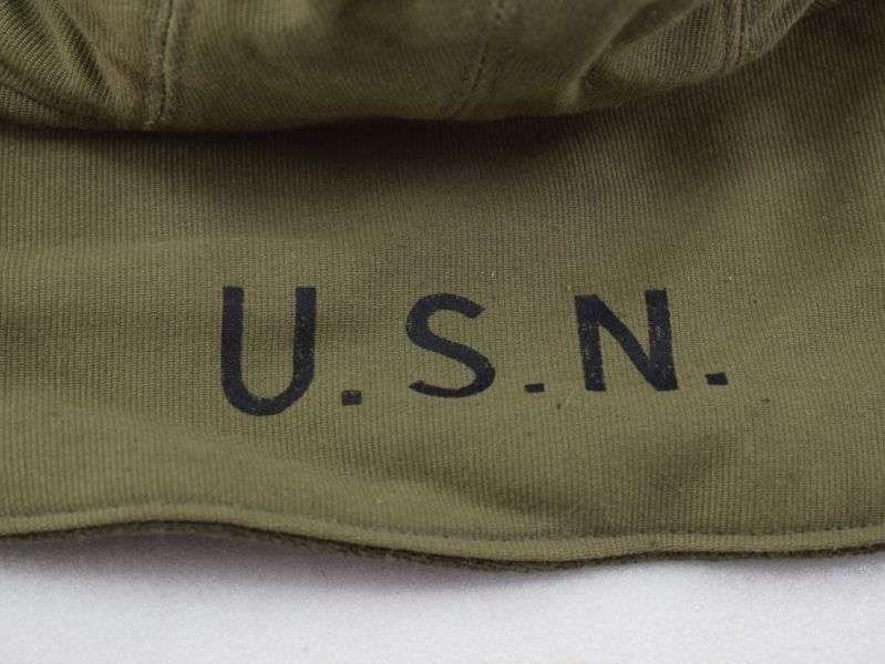 124) Excellent Unissued US Navy Winter Cap N1 NXsx 70201 Dating from June 1944 — image 7