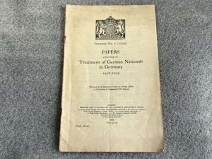 101) Good Original Early WW2 British Pamphlet Papers Concerning The …
