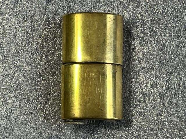 106) WW2 British Military Issue Pocket Lighter With Badge. In Need of Repair — image 5