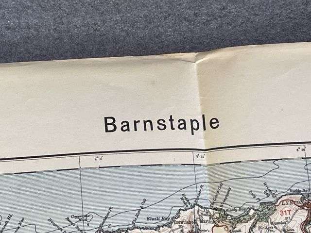 108) Good Original WW2 German Army Map of Barnstable Operation Sealion Planned Invasion of Britain 1940 — image 17