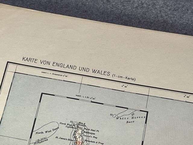 108) Good Original WW2 German Army Map of Barnstable Operation Sealion Planned Invasion of Britain 1940 — image 18