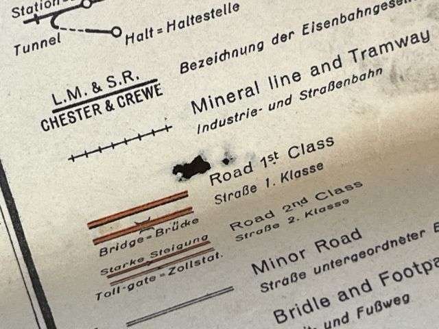 108) Good Original WW2 German Army Map of Barnstable Operation Sealion Planned Invasion of Britain 1940 — image 2