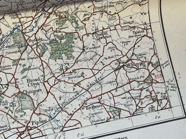 108) Good Original WW2 German Army Map of Barnstable Operation Sealion Planned Invasion of Britain 1940 — image 4