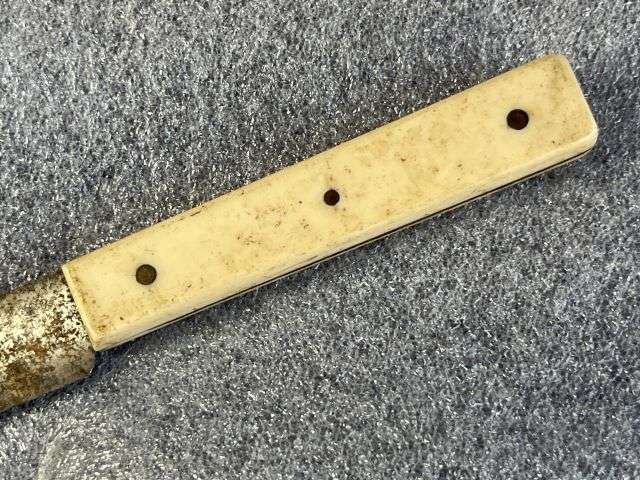 116) Very Nice Original Unissued WW2 British Military Issue Cutlery Knife Clearly Dated 1945 — image 5