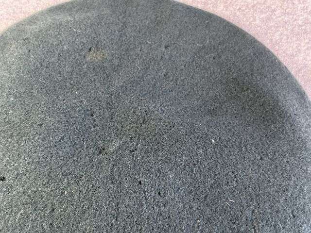 117) Tatty Original WW2 Woman's WVS Civil Defence Marked Beret — image 2