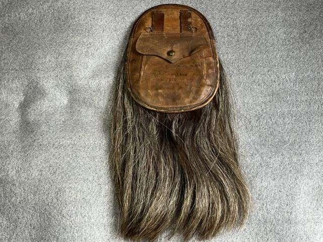 86) Lovely Original Unissued WW1 London Scottish Sporran With Id to 7362 E.Y.Morrison 1916 — image 10