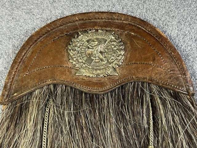 86) Lovely Original Unissued WW1 London Scottish Sporran With Id to 7362 E.Y.Morrison 1916 — image 17