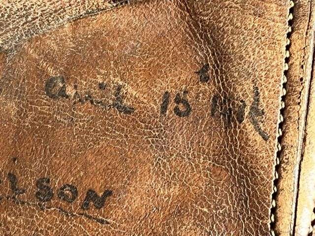 86) Lovely Original Unissued WW1 London Scottish Sporran With Id to 7362 E.Y.Morrison 1916 — image 4