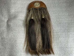 86) Lovely Original Unissued WW1 London Scottish Sporran With Id …