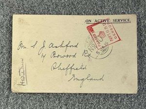 89) Interesting Original WW1 British Post Card From Soldiers In …