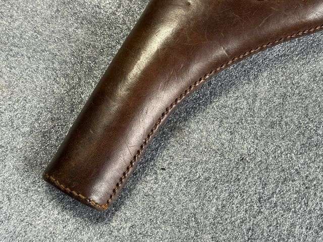 90) Excellent Original WW1 WW2 British Army Officers Sam Brown Set Pistol Holster — image 2
