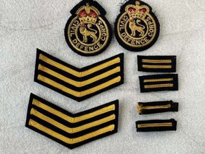 66) Small Collection of Original Post WW2 Civil Defence Corps …