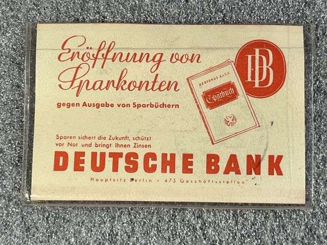 73) Interesting Original Third Reich International Automobile & Motorcycle Exhibition 1939 Stamp & Card — image 2