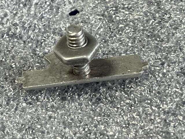 77) Excellent Original WWII Italian Fascist Screw Back Fasces Lapel Badge? — image 2