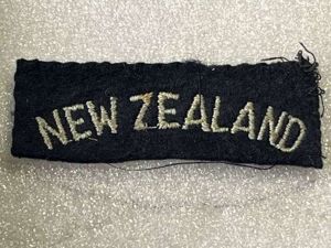 43) Excellent Original WW2 RAF RNZAF New Zealand Nationality Shoulder …